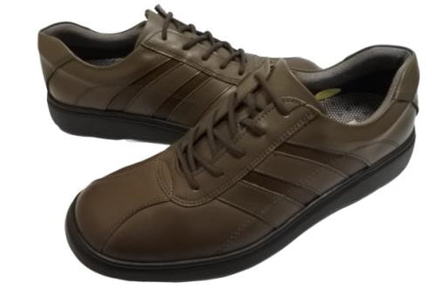 【HONTONIRAKUDA 330 ダークグレー】ファスナー付きカジュアルウォーキングシューズ