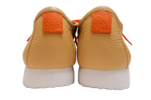 【arui_toe 3590 ベージュ】本革コンフォートモカシン靴紐シューズ