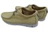【arui_toe 3590 カナリア】本革コンフォートモカシン靴紐シューズ