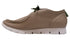【arui_toe 3590 ダークベージュ】本革コンフォートモカシン靴紐シューズ