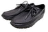 【arui_toe 3590 ブラック】本革コンフォートモカシン靴紐シューズ