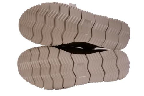 【arui_toe 3590 グレージュ】本革コンフォートモカシン靴紐シューズ