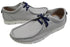 【arui_toe 3590 アイスグレー】本革モカシン靴紐シューズ