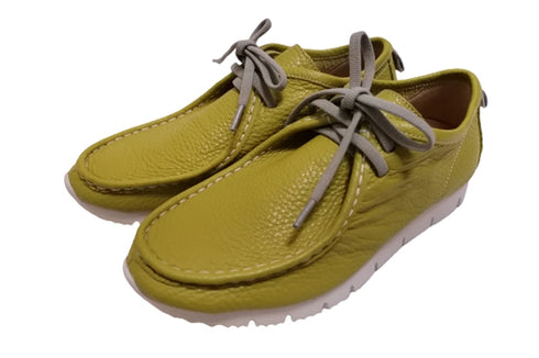 【arui_toe 3590 PT】本革コンフォートモカシン靴紐シューズ