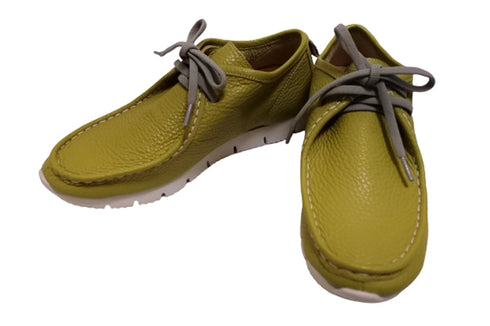 【arui_toe 3590 PT】本革コンフォートモカシン靴紐シューズ