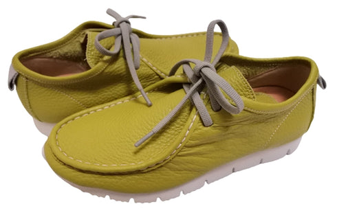 【arui_toe 3590 PT】本革コンフォートモカシン靴紐シューズ