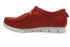 【arui_toe 3590 レッド】本革コンフォートモカシン靴紐シューズ