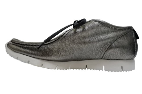 【arui_toe 3590 チタン】本革コンフォートモカシン靴紐シューズ