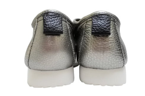 【arui_toe 3590 チタン】本革コンフォートモカシン靴紐シューズ