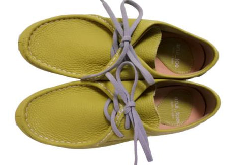 【arui_toe 3590 VIN】本革コンフォートモカシン靴紐シューズ