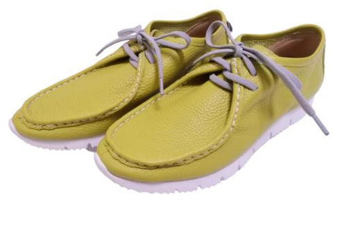 【arui_toe 3590 VIN】本革コンフォートモカシン靴紐シューズ