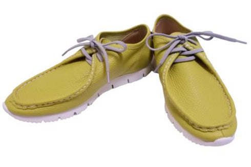 【arui_toe 3590 VIN】本革コンフォートモカシン靴紐シューズ