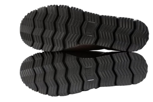 【arui_toe 3590BL ダークブラウン】本革コンフォートモカシン靴紐シューズ