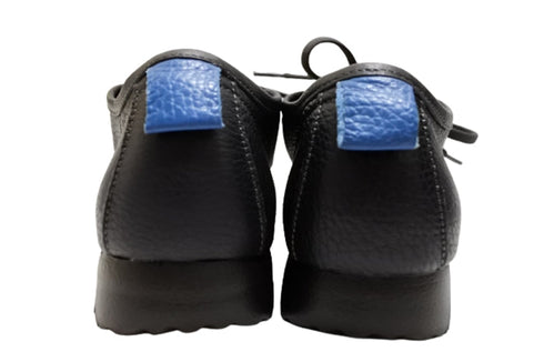 【arui_toe 3590BL ダークネイビー】本革コンフォートモカシン靴紐シューズ