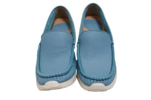 【arui_toe 3950 アクア】本革コンフォートスリッポン