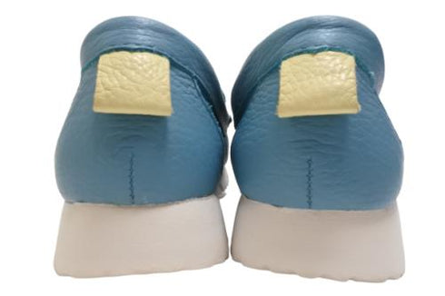 【arui_toe 3950 アクア】本革コンフォートスリッポン