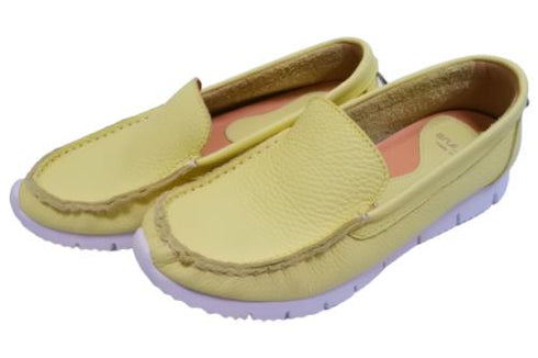 【arui_toe 3950 カナリア】本革コンフォートスリッポン