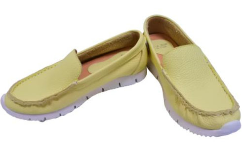 【arui_toe 3950 カナリア】本革コンフォートスリッポン