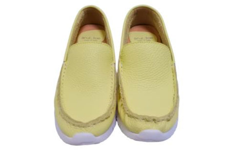 【arui_toe 3950 カナリア】本革コンフォートスリッポン