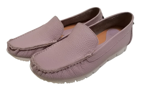 【arui_toe 3950 ラベンダー】本革コンフォートスリッポン