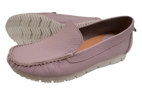 【arui_toe 3950 ラベンダー】本革コンフォートスリッポン