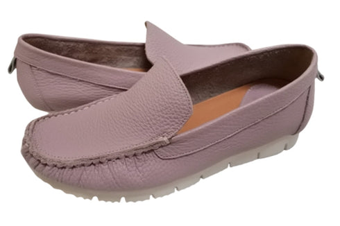 【arui_toe 3950 ラベンダー】本革コンフォートスリッポン