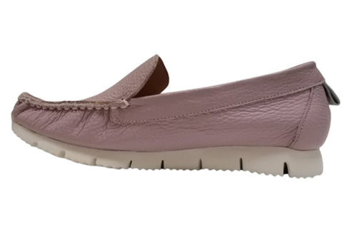 【arui_toe 3950 ラベンダー】本革コンフォートスリッポン