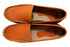 【arui_toe 3950 オレンジ】本革コンフォートスリッポン