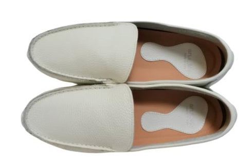 【arui_toe 3950 オフホワイト】本革コンフォートスリッポン