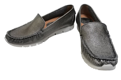 【arui_toe 3950 チタン】本革コンフォートスリッポン