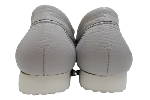 【arui_toe 39512 アイスグレー】本革コンフォートローファー