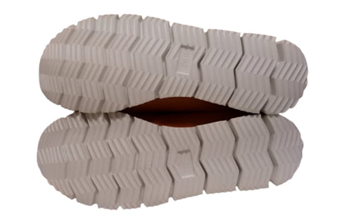 【arui_toe 39512 オレンジ】本革コンフォートローファー