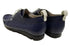 【arui_toe 3955BL ネイビー】本革コンフォートモカシンデッキシューズ