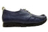 【arui_toe 3955BL ネイビー】本革コンフォートモカシンデッキシューズ