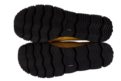 【arui_toe 3955BL イエロー】本革コンフォートモカシンデッキシューズ