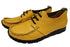 【arui_toe 3955BL イエロー】本革コンフォートモカシンデッキシューズ