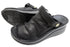 【インコルジェ4039 ブラック】オープントゥくしゅくしゅ2WAYサボ風サンダル