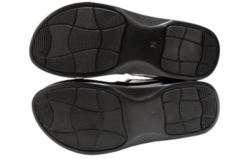 【インコルジェ 4050 ローズ】本革クロスベルトくしゅふわショートブーツサンダル