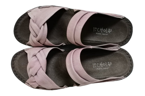 【インコルジェ4132 ラベンダー】ターバンリボンミュール