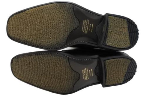 【KANEKA designo5012 ブラック】幅広4E ダブルモンクストラップシューズ