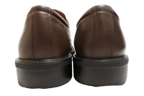 【KANEKA designo5012 ダークブラウン】幅広4E ダブルモンクストラップシューズ