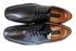 【KANEKA designo5023 ブラック】幅広4E スワールトゥビジネスシューズ