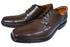 【KANEKA designo5023 ダークブラウン】幅広4E スワールトゥビジネスシューズ