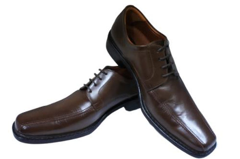 【KANEKA designo5023 ダークブラウン】幅広4E スワールトゥビジネスシューズ