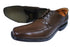【KANEKA designo5023 ダークブラウン】幅広4E スワールトゥビジネスシューズ