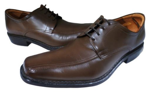 【KANEKA designo5023 ダークブラウン】幅広4E スワールトゥビジネスシューズ