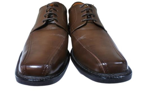 【KANEKA designo5023 ダークブラウン】幅広4E スワールトゥビジネスシューズ