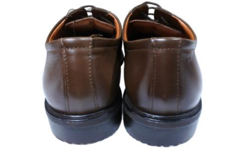 【KANEKA designo5023 ダークブラウン】幅広4E スワールトゥビジネスシューズ