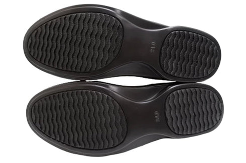 【インコルジェ5029 アイボリー】シンプルきれいめライン センターUカットストラップシューズ