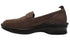 【インコルジェ 5039 ブラウン】シュリンクレザーローファー